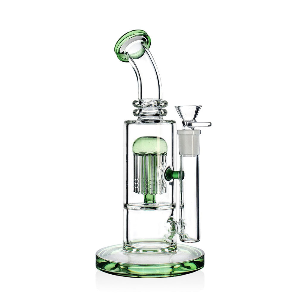 Jellyfish percolator bent neck bong, view 4