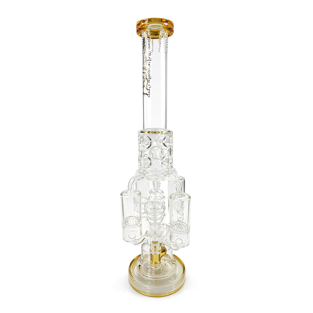 LOOKAH TRIPLE HONEYCOMB CHAMBER MULTI PERC BONG