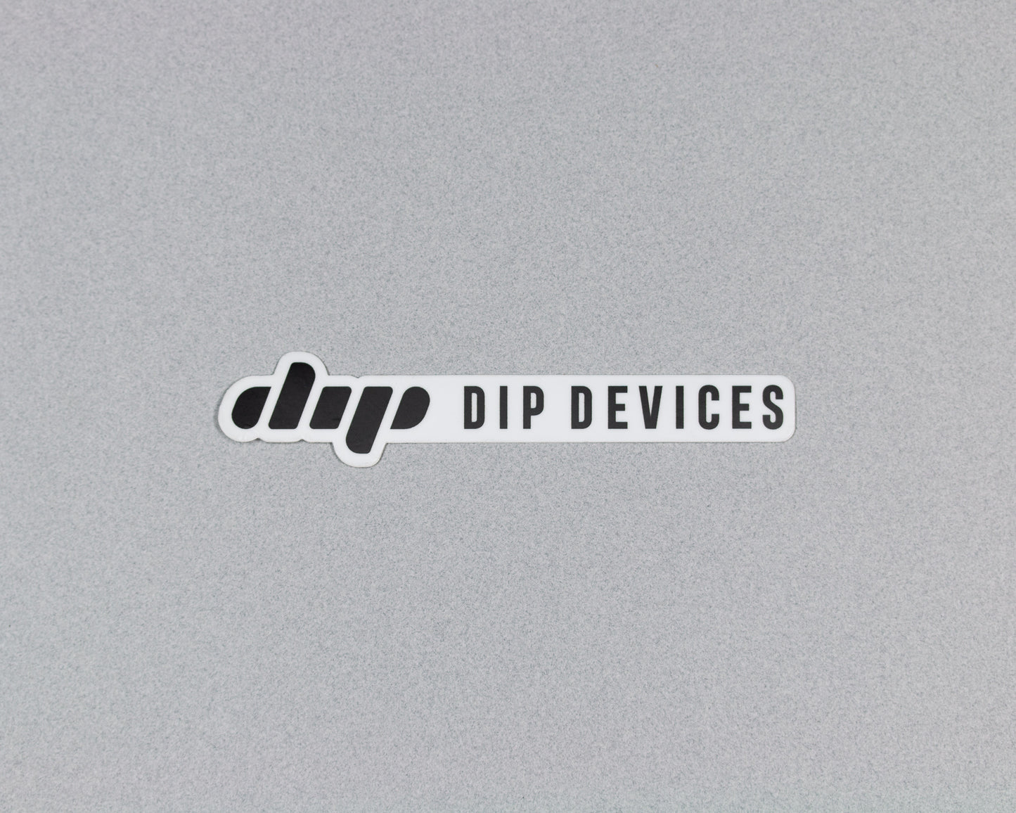 Dip Devices logo sticker black