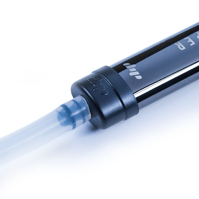 Dipwhip electric honey straw Attachment connected to Dipper close up