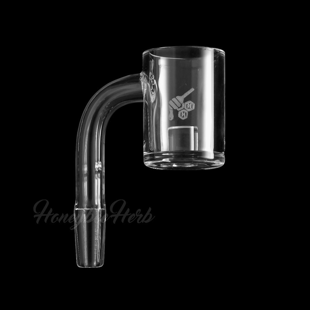 Core reactor quartz banger 90 degree yellow, view 4
