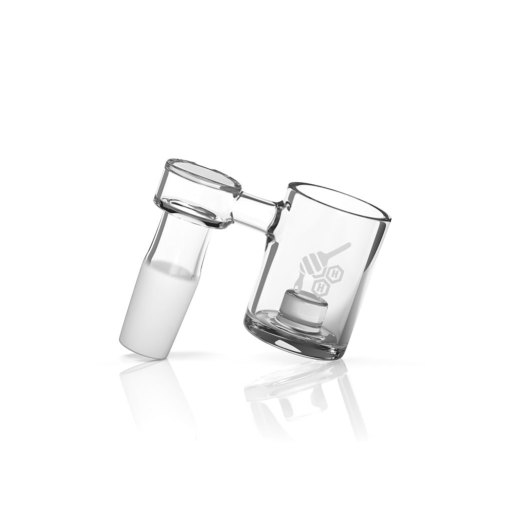 Core reactor sidecar quartz banger, 90 degree (YL)
