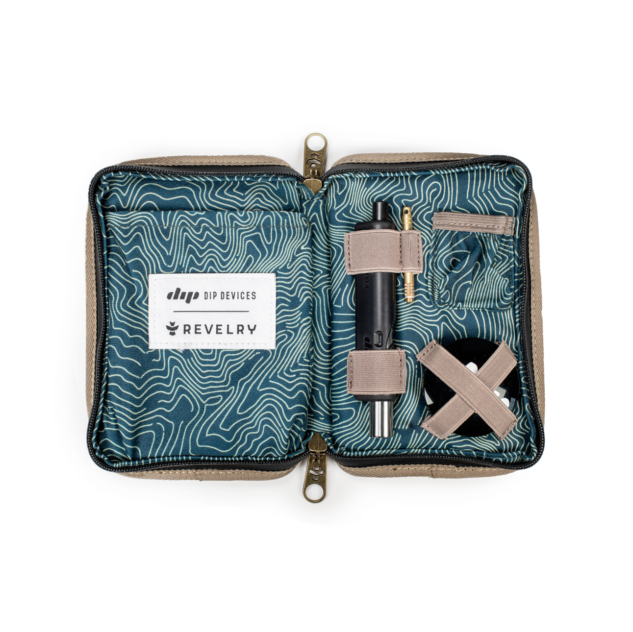 The Revelry + Dip Devices Dab Kit - Smell Proof Kit