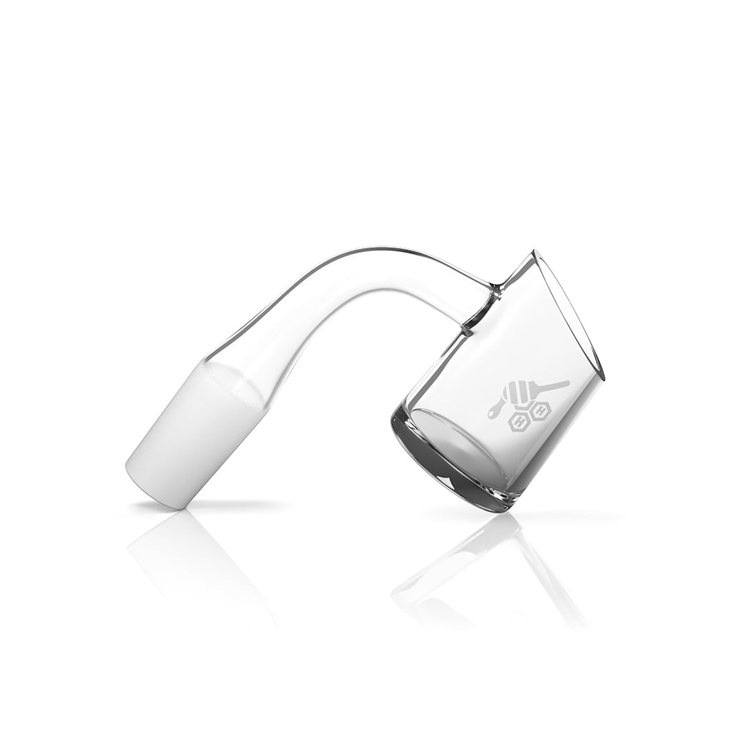 Fat bottom quartz banger, 90 degree (YL)