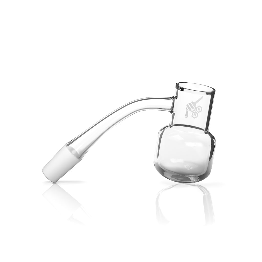 Honey kettle quartz banger, 45 degree (YL)