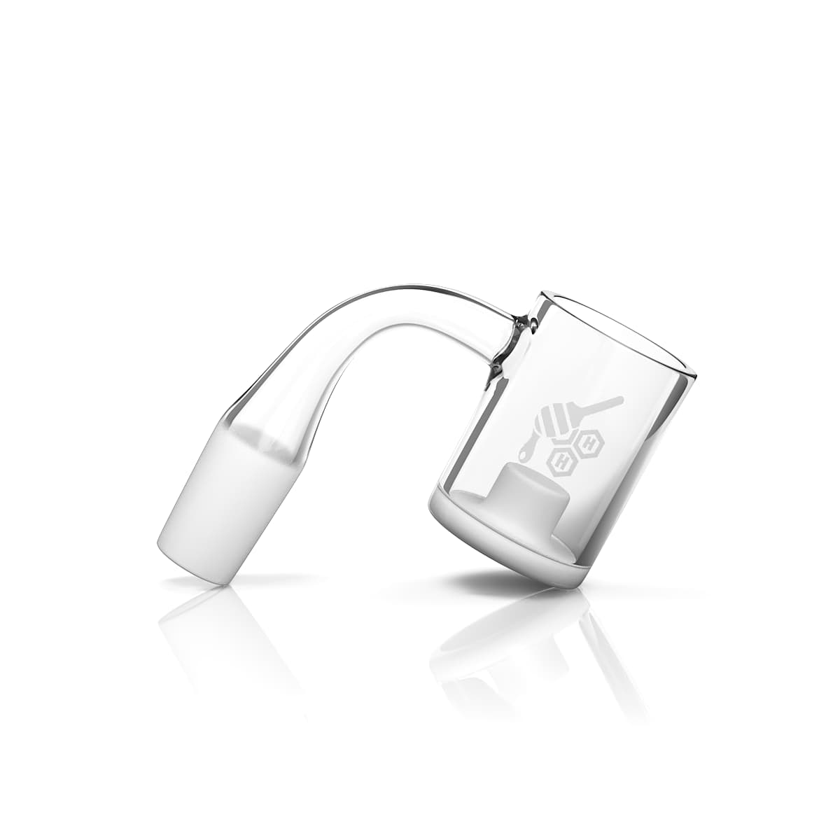 Honey & milk core reactor quartz banger, 90 degree (YL)