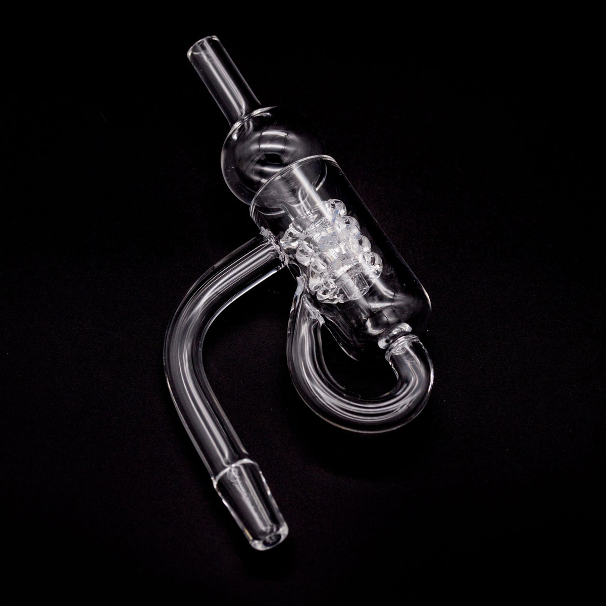 Honey recycler quartz banger (YL), view 5