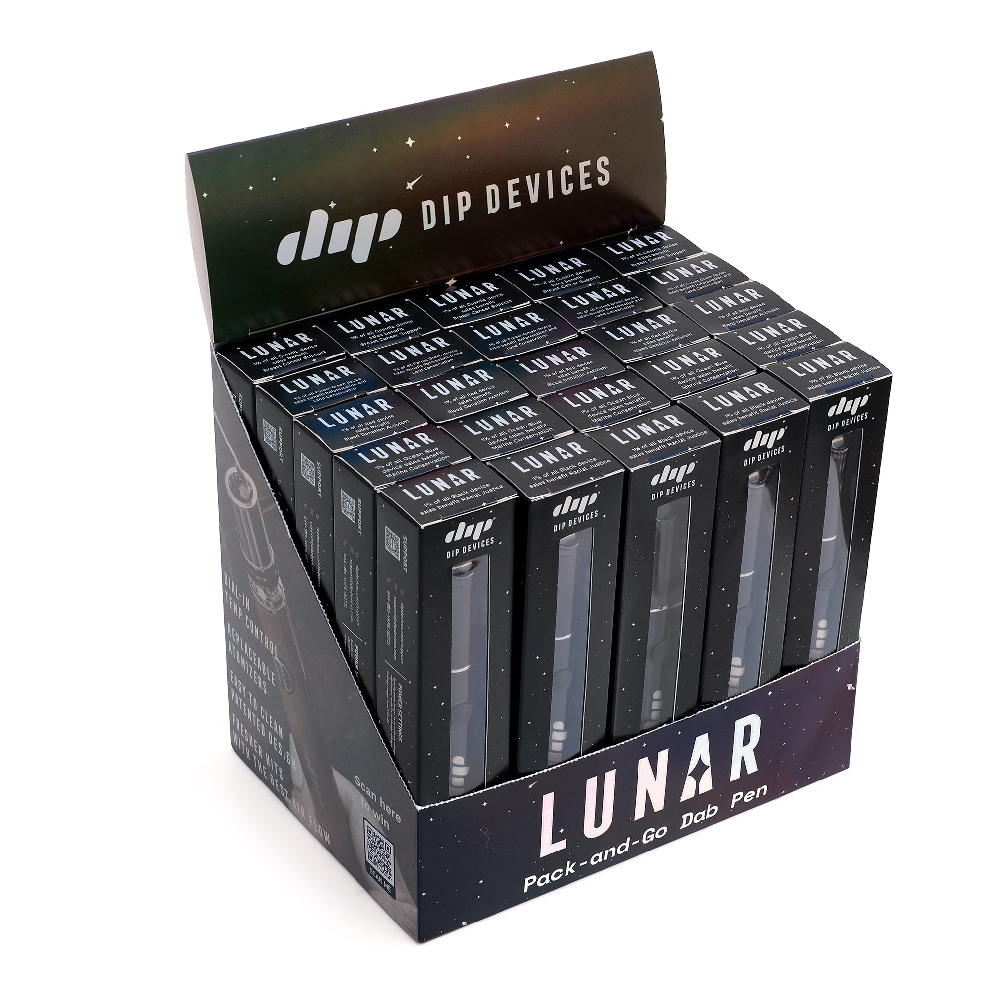 Lunar (Upgraded!) - Retail Ready Display Bundle [Single Color] – Dip ...
