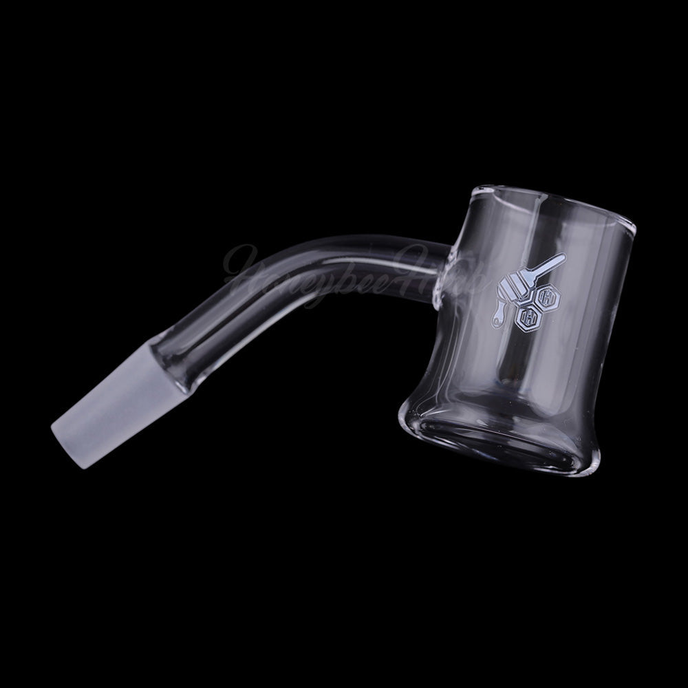 Honey mug quartz banger, 45 degree (YL), view 4