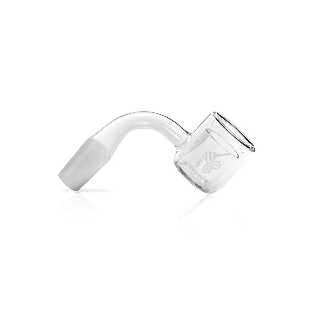 Honeybee Herb thermal quartz banger, 90 degree, with double-wall thermal chamber