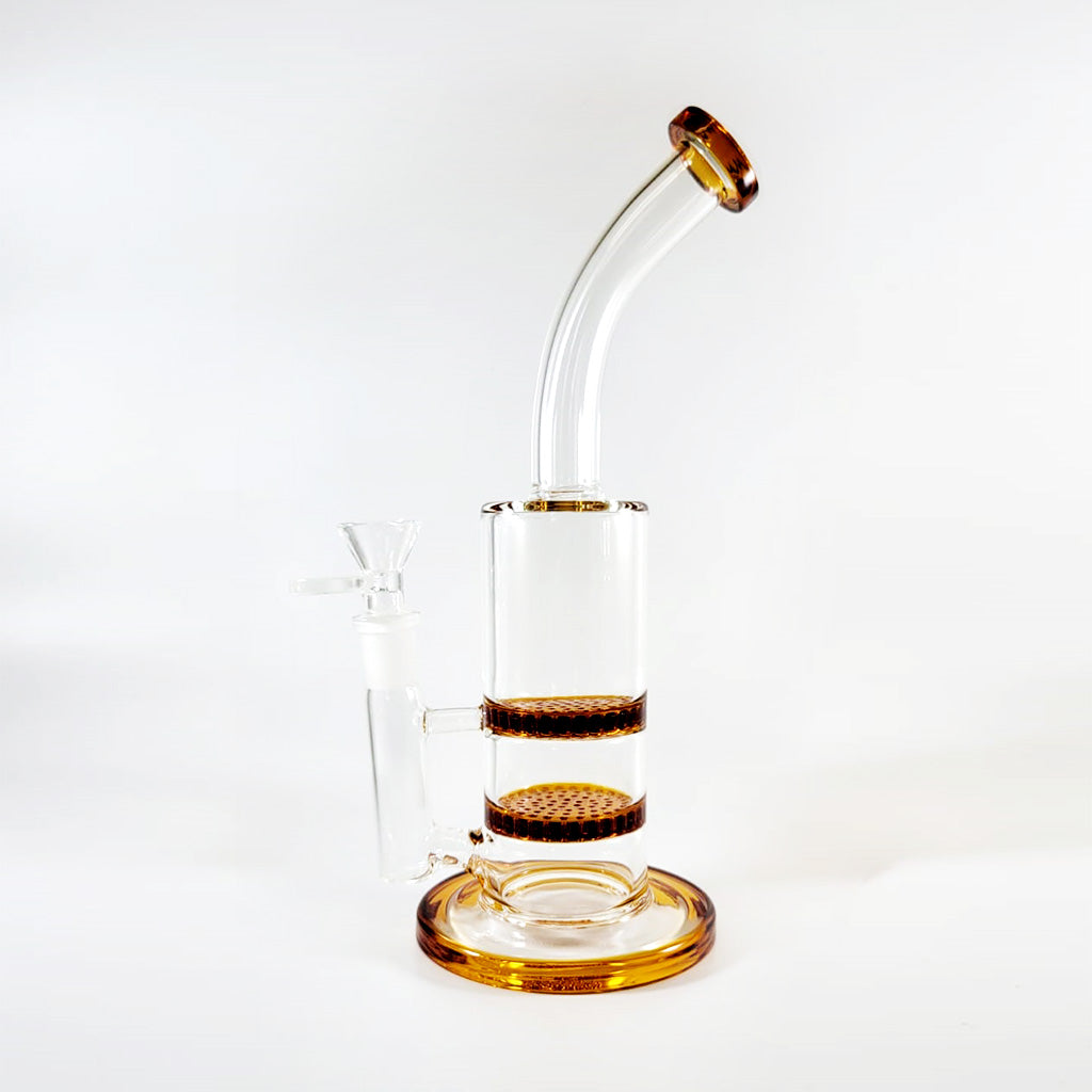 Dual Honeycomb Perc Rig for Sale – Honeybee Herb – Dip Devices