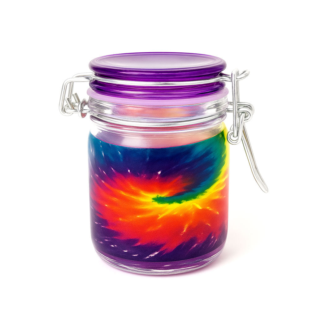 Airtight Glass Tie-Dye Storage Container | Honeybee Herb – Dip Devices