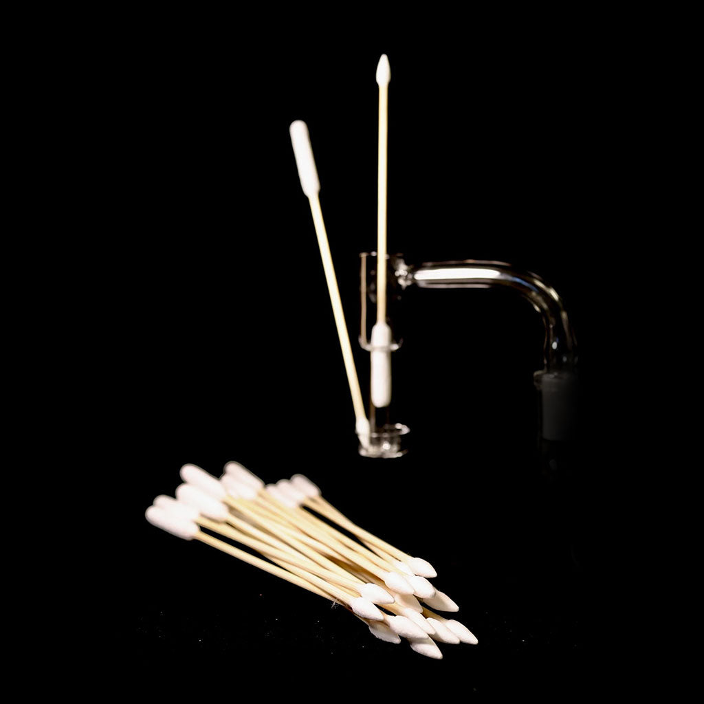 Dual-Tip Tech Swab – 50ct | Precision Cotton Swabs for Dab Rigs & Acce ...