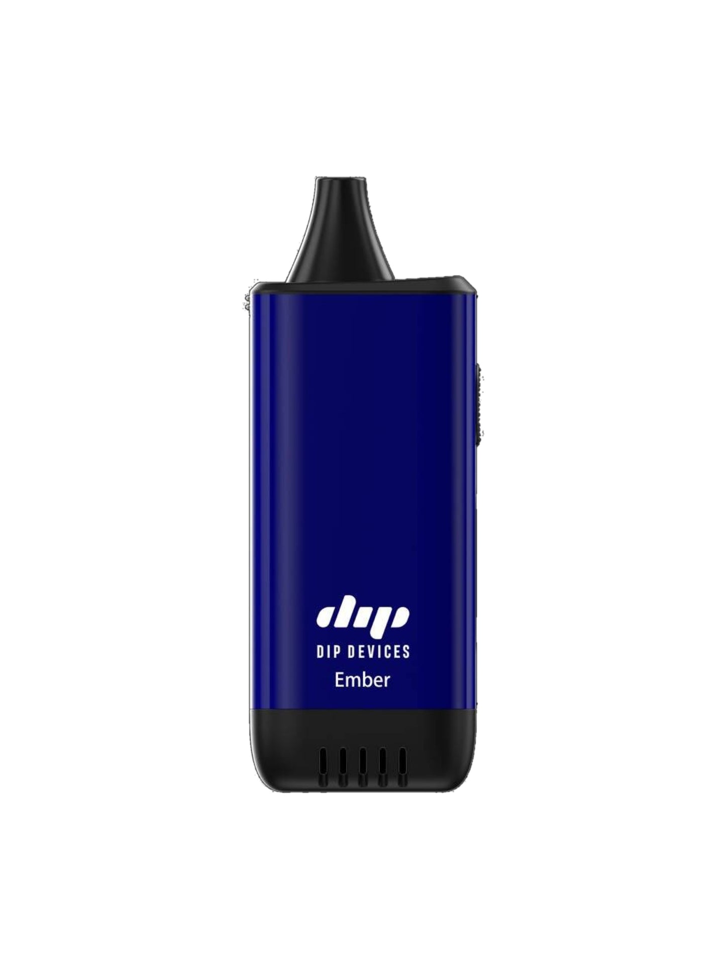 Ember electric pipe by Dip Devices in blue — pocket-sized e-pipe with electric heating element, no torch or butane