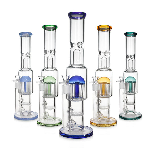 HONEYCOMB & 12 ARM TREE PERC BONG