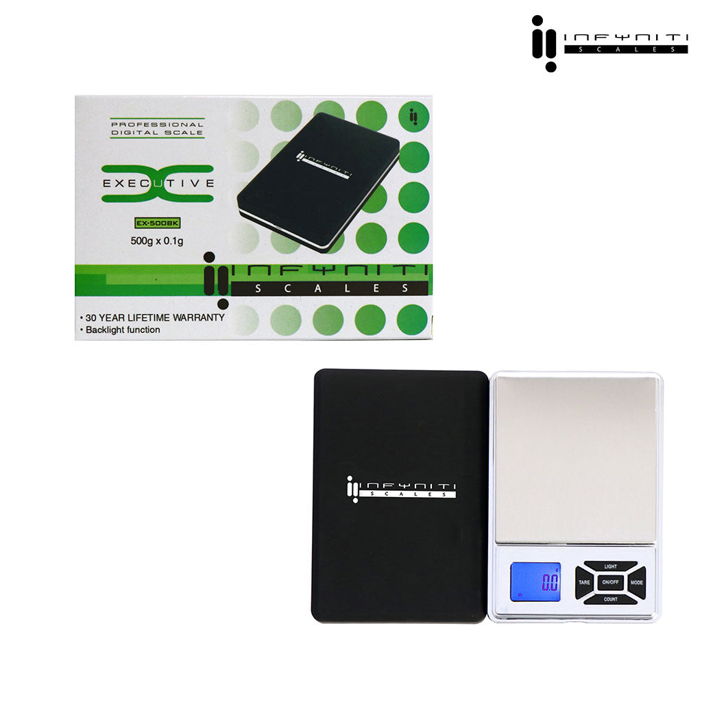 Executive Digital Pocket Scale, 500g X 0.1g | Honeybee Herb – Dip Devices