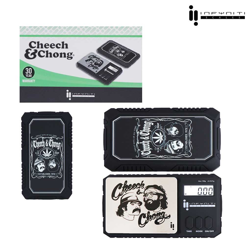 Infyniti Cheech and Chong Guardian digital pocket scale, 100g x 0.01g