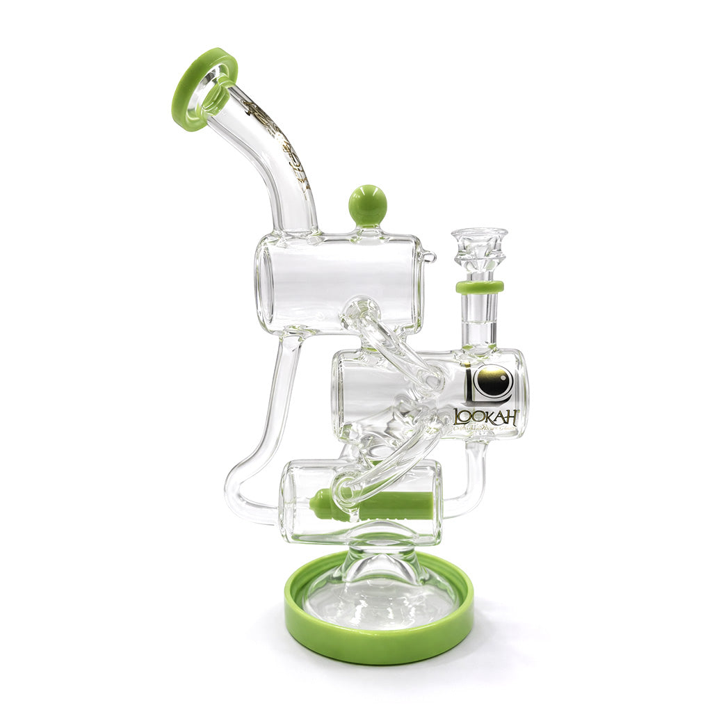 LOOKAH 12 INCH RECYCLER-STYLE MULTI-CHAMBER DAB RIG