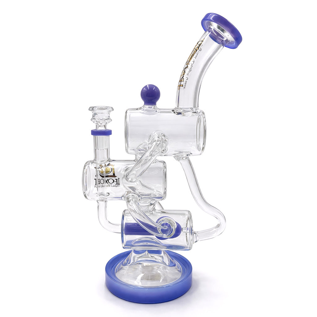 LOOKAH 12 INCH RECYCLER-STYLE MULTI-CHAMBER DAB RIG