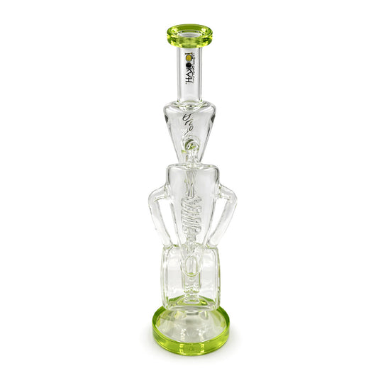 LOOKAH 15 INCH COIL PERC RECYCLER DAB RIG