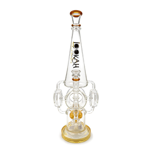 LOOKAH 15 INCH DOUBLE BARREL RECYCLER UFO RIG