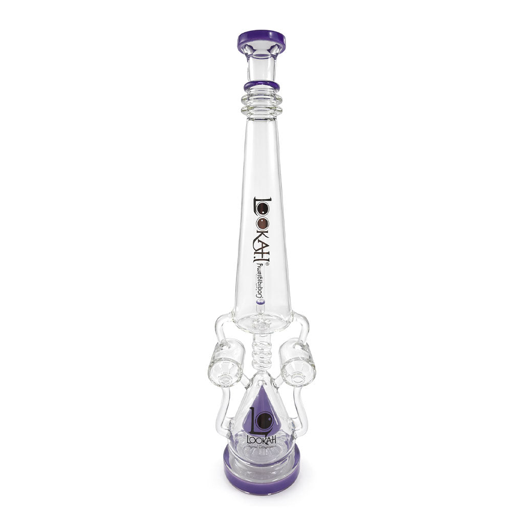 LOOKAH 24 INCH COIL TUBE SPRINKLER PERC BONG
