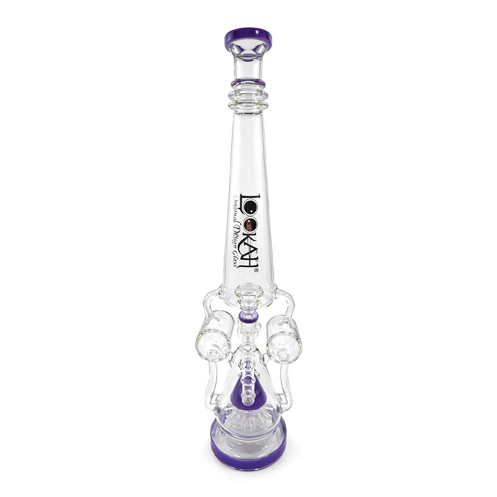 LOOKAH 24 INCH COIL TUBE SPRINKLER PERC BONG