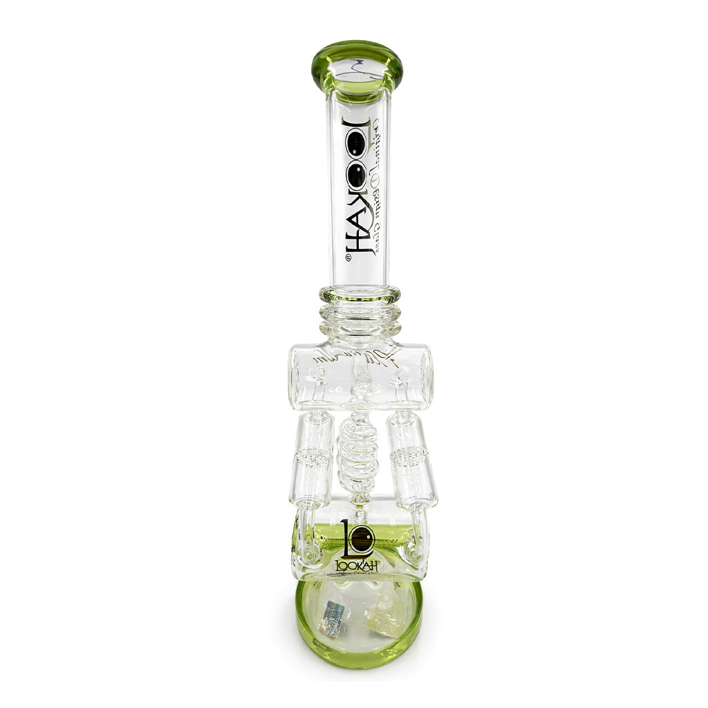 LOOKAH PLATINUM PRINCESS PINK RECYCLER DAB RIG