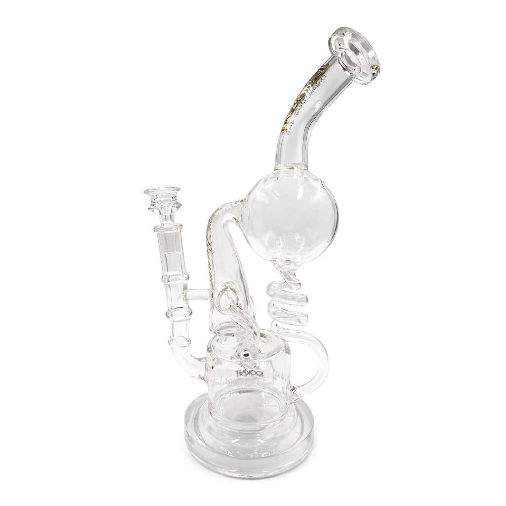 LOOKAH GLASS TSUNAMI COIL BALL STEMLINE RECYCLER RIG