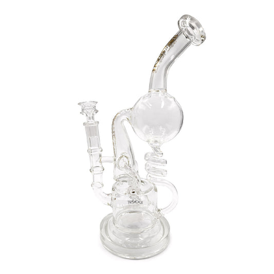 LOOKAH GLASS TSUNAMI COIL BALL STEMLINE RECYCLER RIG