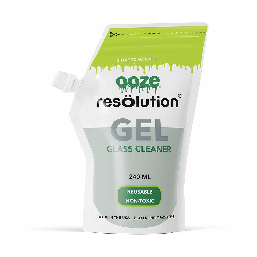 Ooze Resolution Gel Glass Cleaner 240ml | Honeybee Herb – Dip Devices