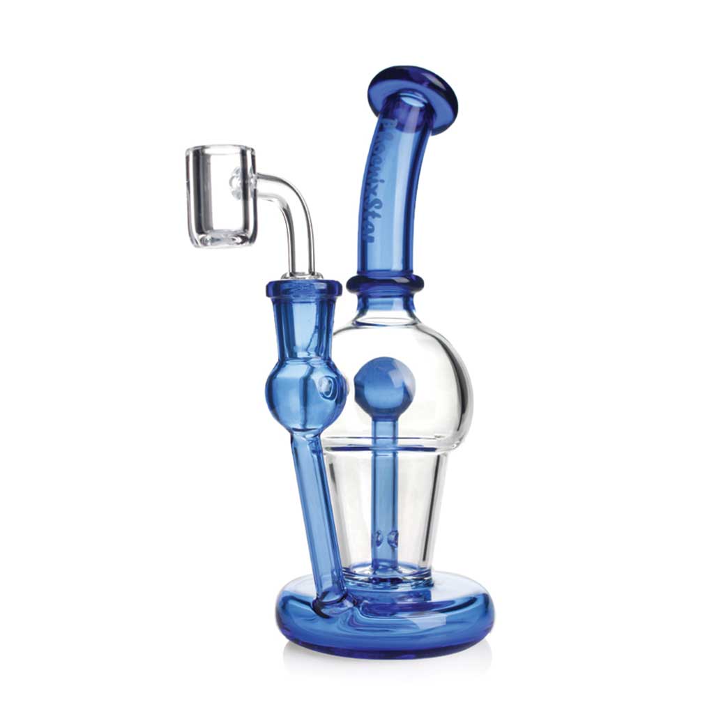 Phoenix Star 7.5 Inch Bubble Perc Dab Rig – Honeybee Herb – Dip Devices