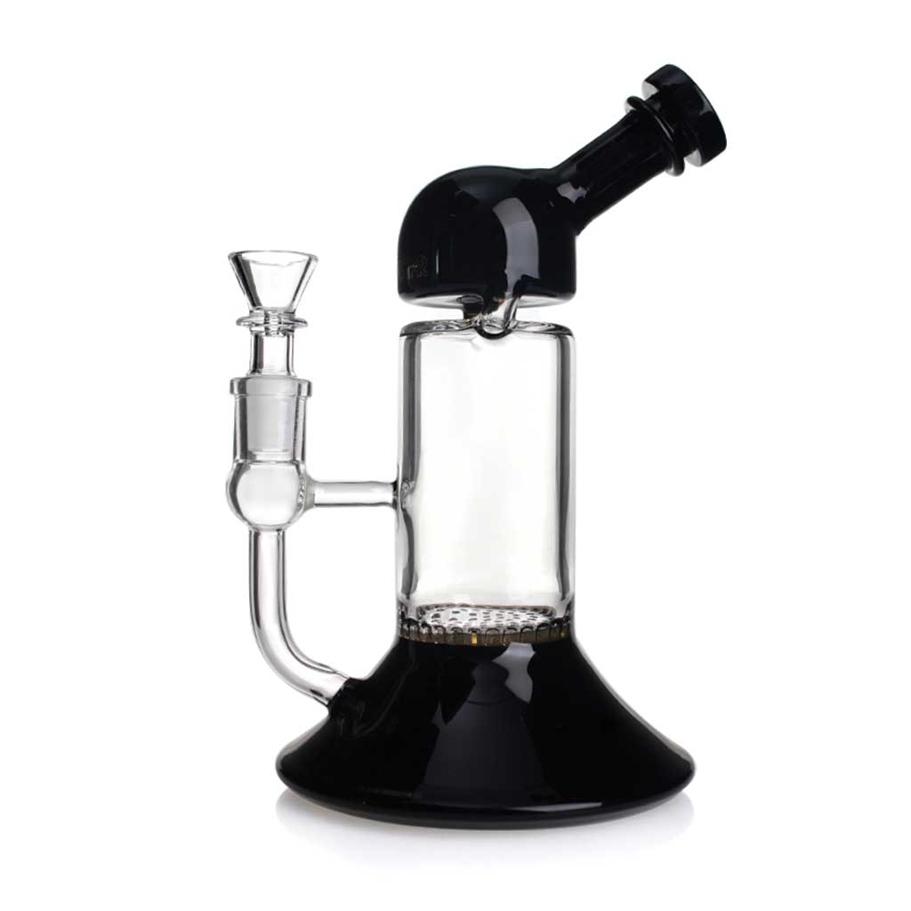 Phoenix Star 8-inch honeycomb perc beaker dab rig full view