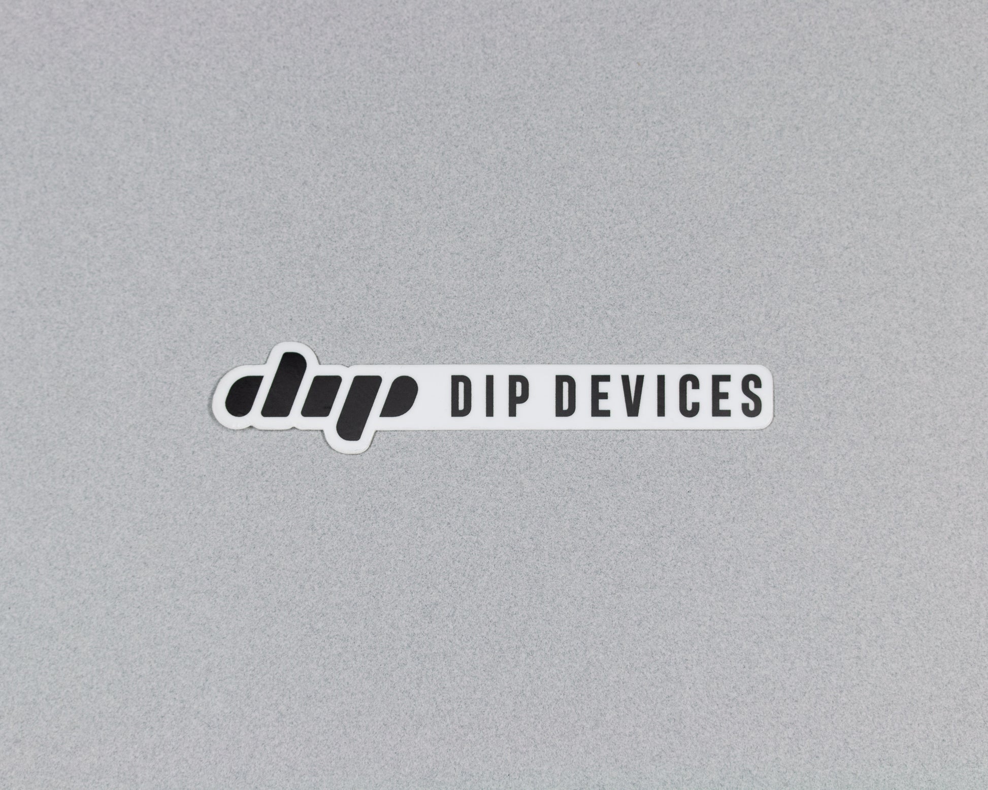 Dip Devices logo sticker black