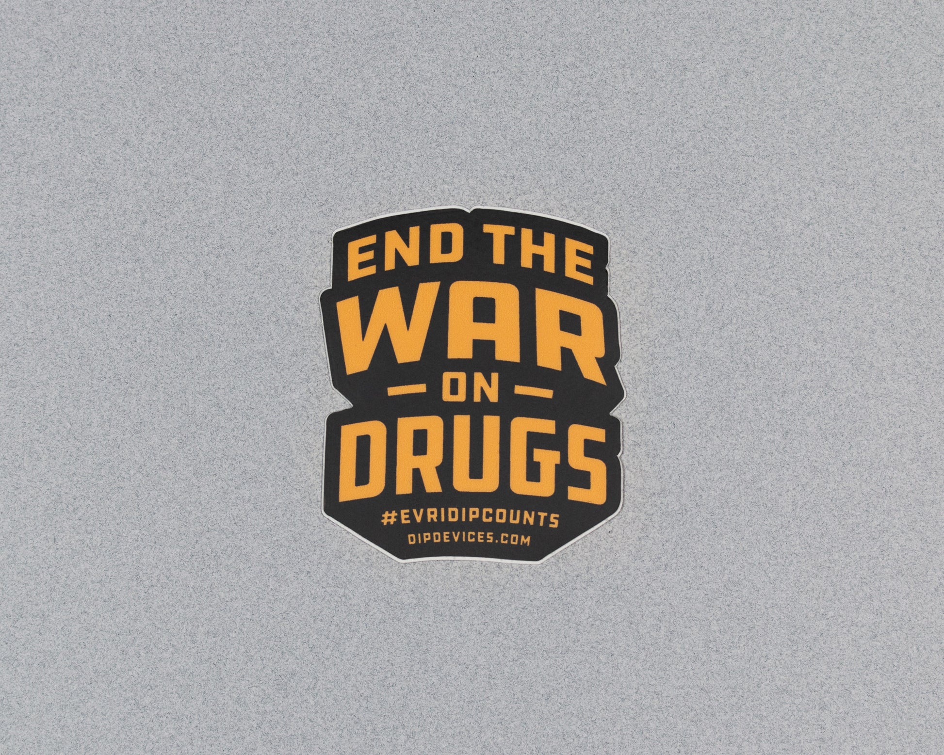 End the War on Drugs sticker