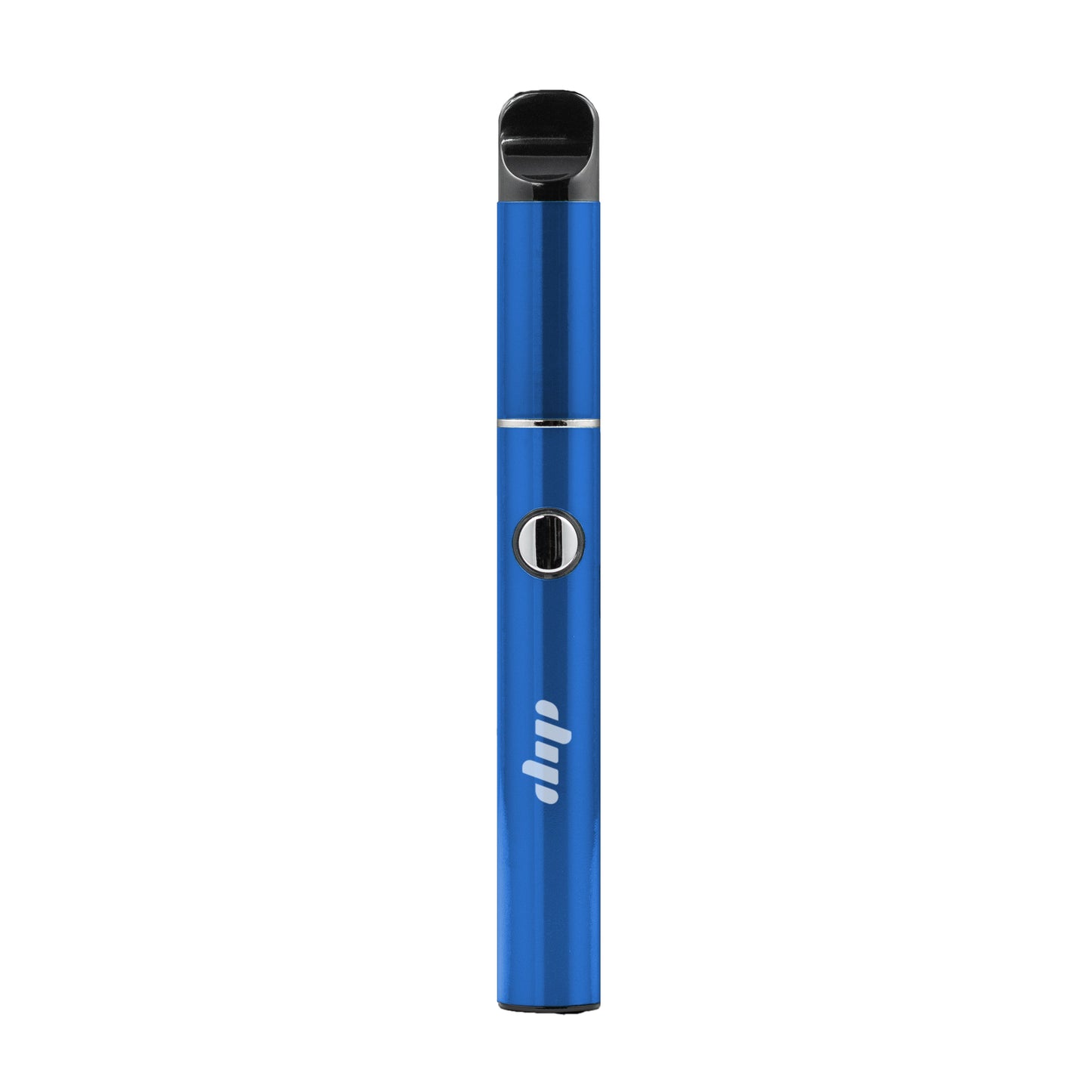 Blue dab pen in metallic finish.