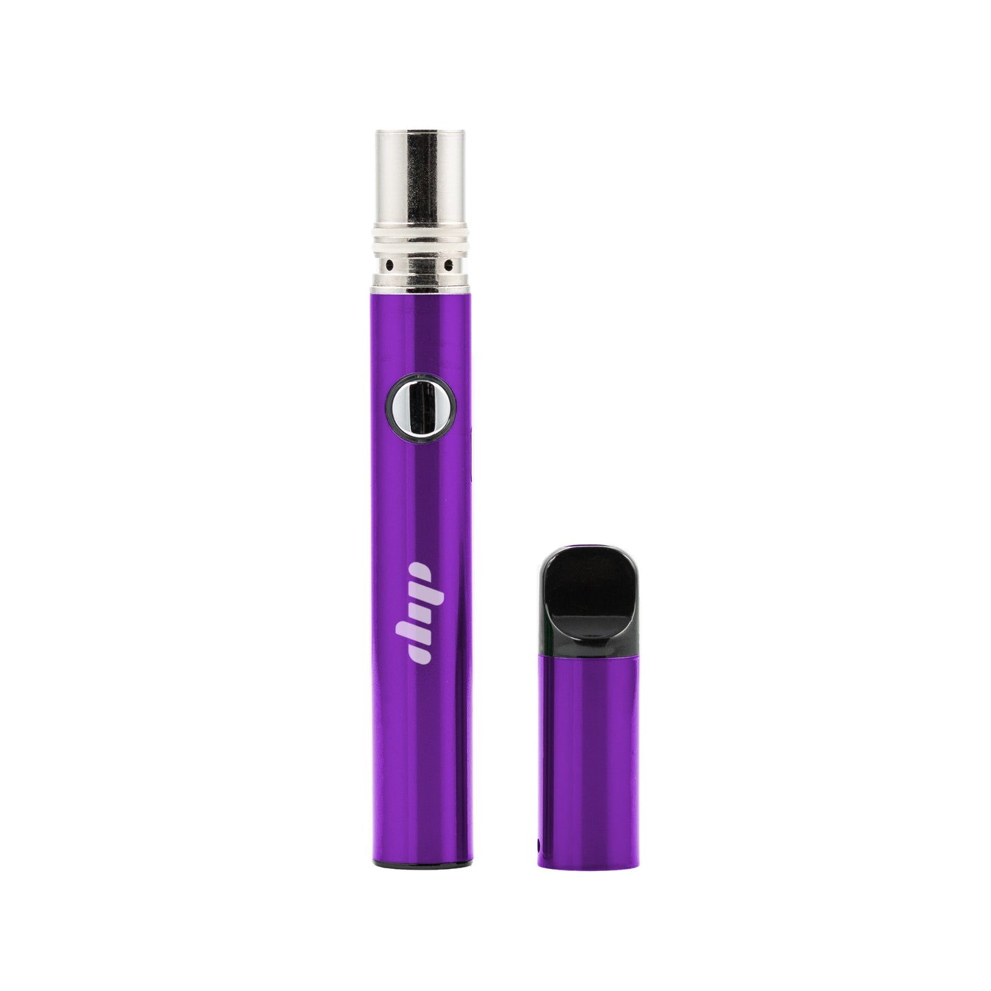 Purple vape pen with airflow technology for dabbing.