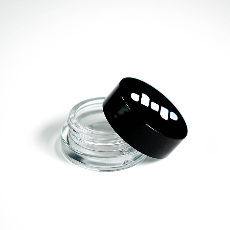Dip Wax Glass Container open